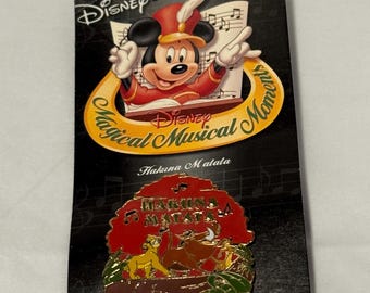 Disney Pin Magical Musical Moments  The Lion King - Hakuna Matata Simba, Timon, and Pumbaa #11