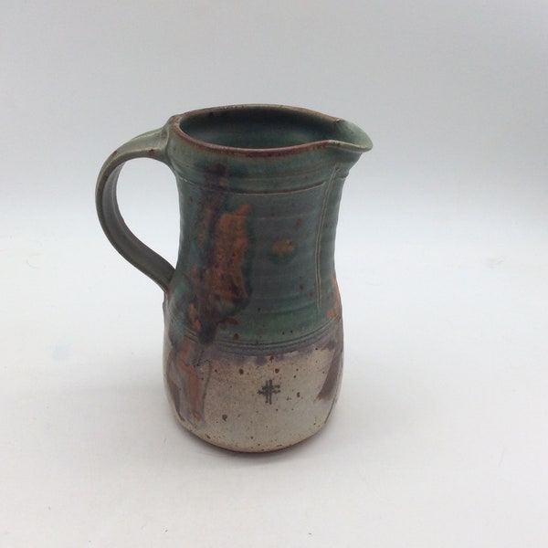 Elmer Taylor Studio Pottery Pitcher Stoneware Signed