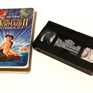 The Little Mermaid II: Return to the Sea - VHS Home Video Disney Clamshell