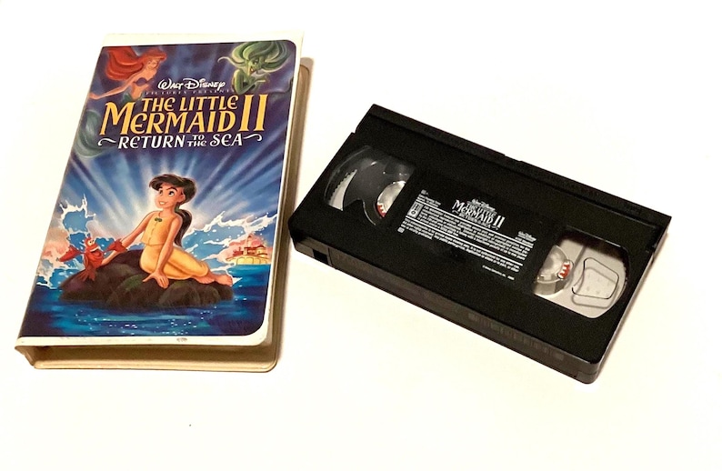 The Little Mermaid II: Return to the Sea - VHS Home Video Disney ...
