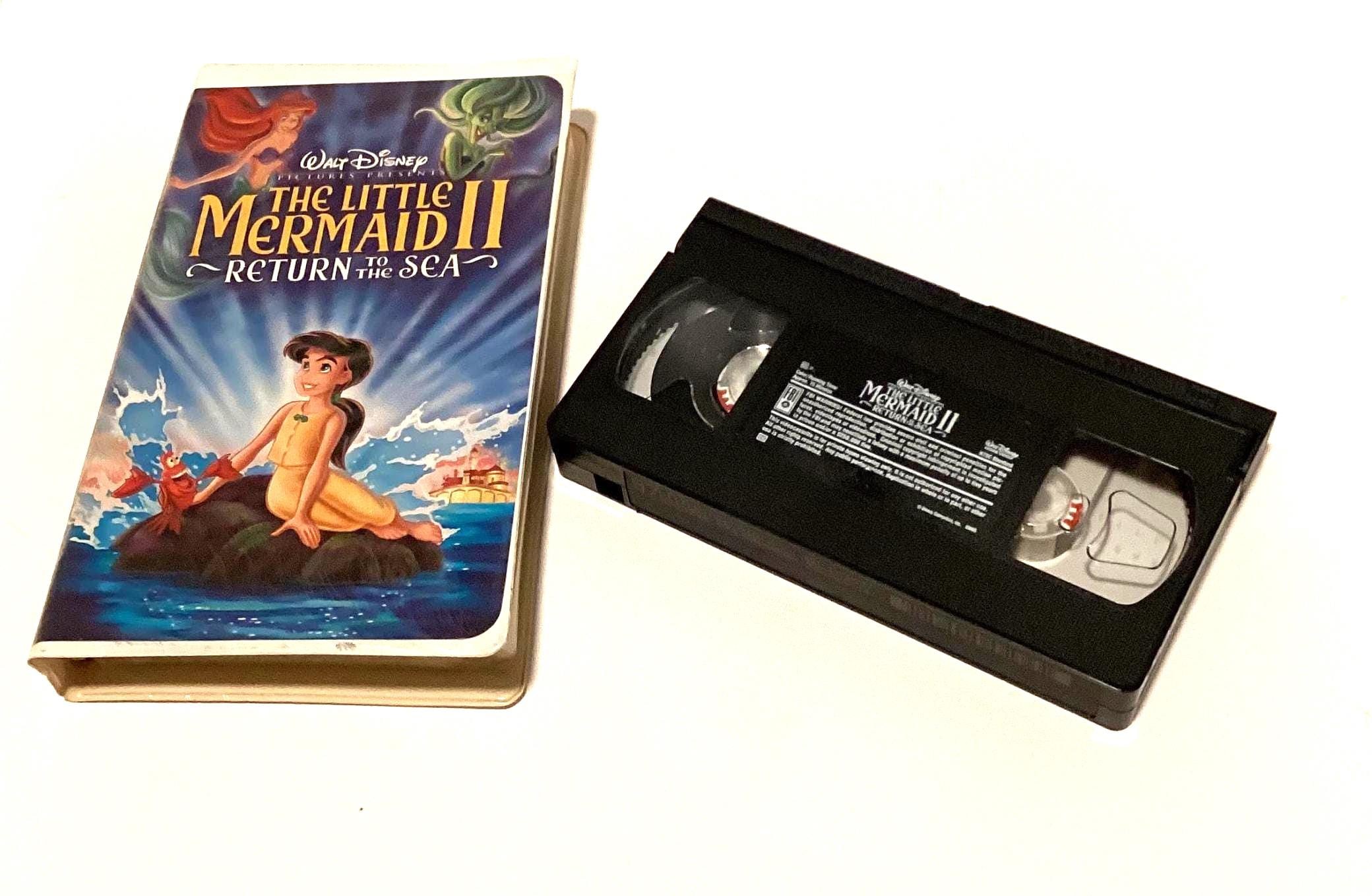 The Little Mermaid II: Return to the Sea - VHS Home Video Disney 