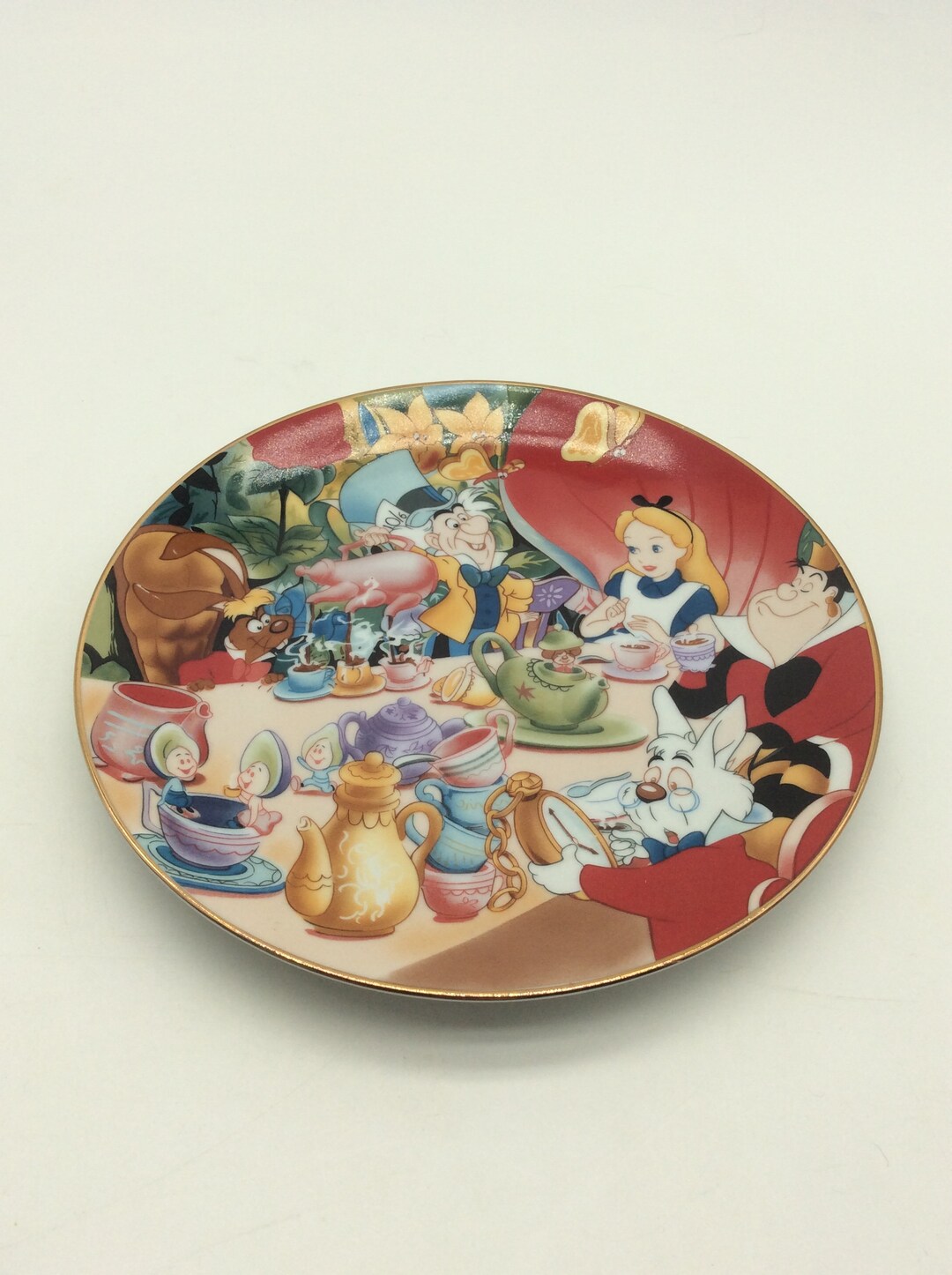 Disney Alice in Wonderland Collectable Plate Japan Kenleys - Etsy