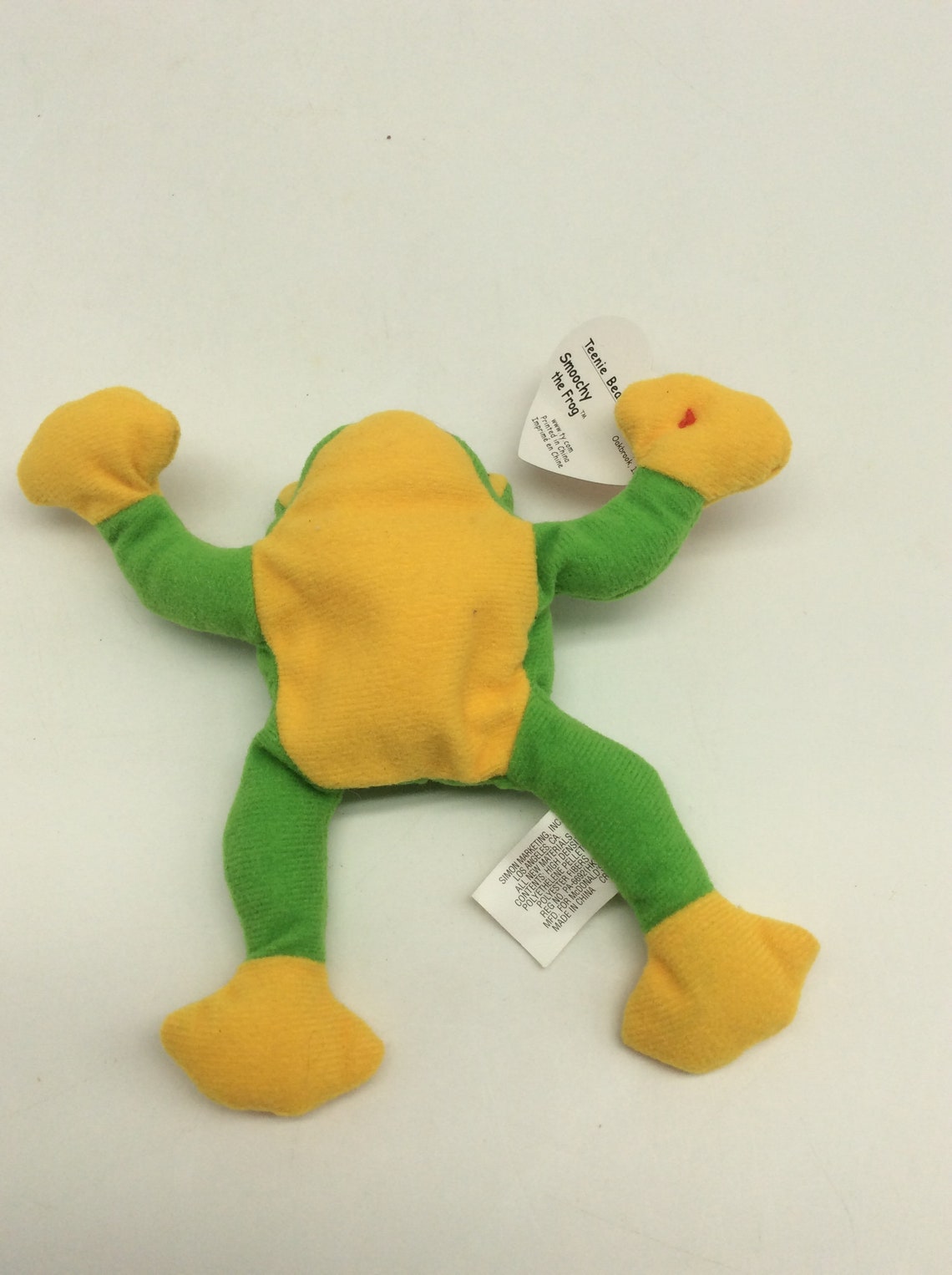 TY Teenie Beanie Babies Smoochy the Frog 1993 Mc Donalds Toy - Etsy