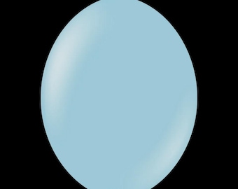 12 Inch Kalisan K-Link Balloons - Link Balloon Latex 50 piece - Macaron Blue