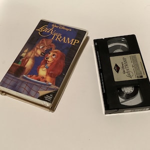 Walt Disney - Lady and the Tramp (VHS) Black Diamond Edition - The Classics
