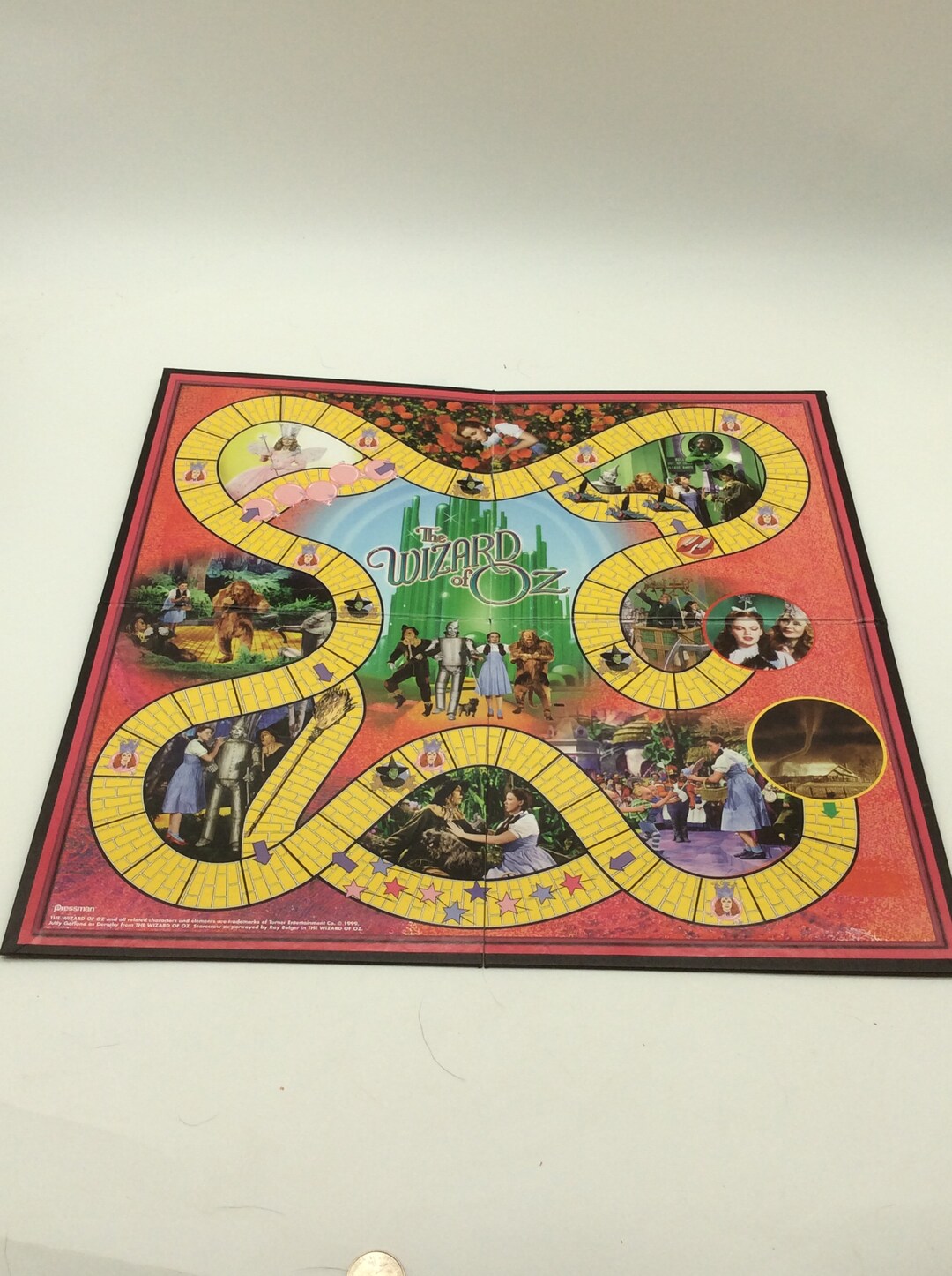 The Wizard of OZ Board Game Replacement Board Etsy