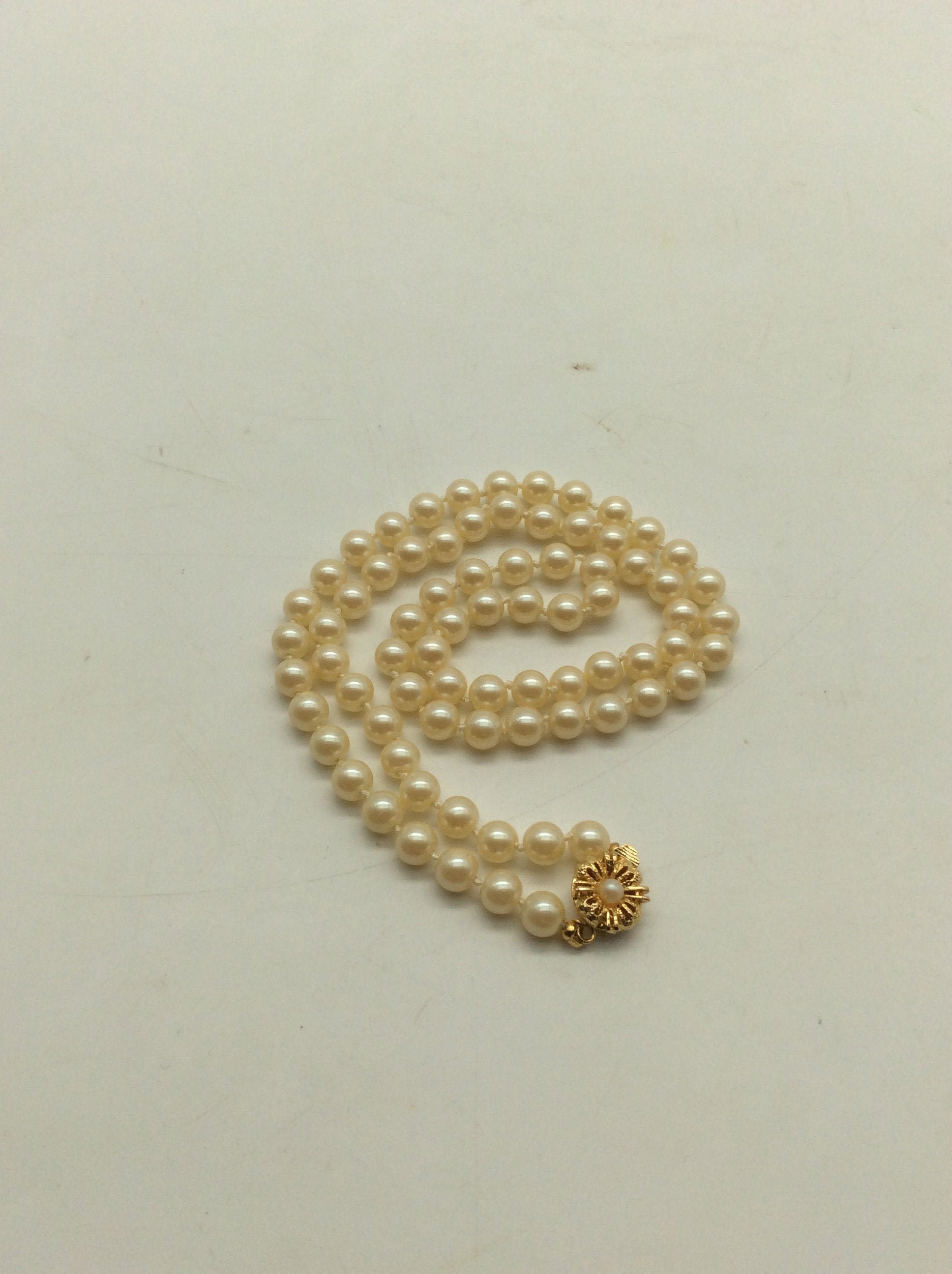 Pierre cardin pearl necklace deals