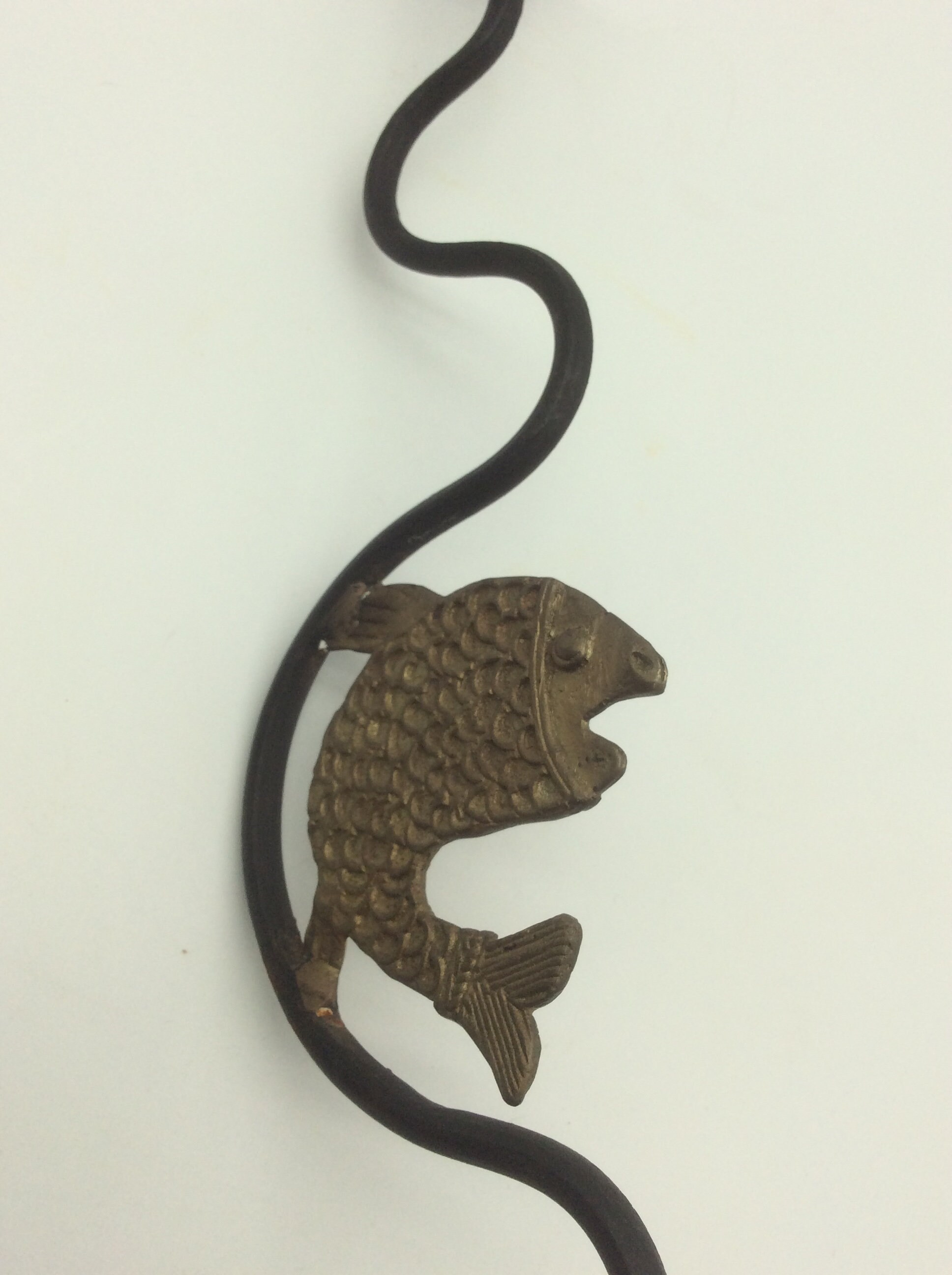 Pair of Metal Fish Candle Holder Etsy