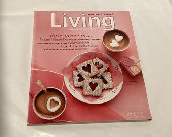 Martha Stewart Living Magazine Feb 2007
