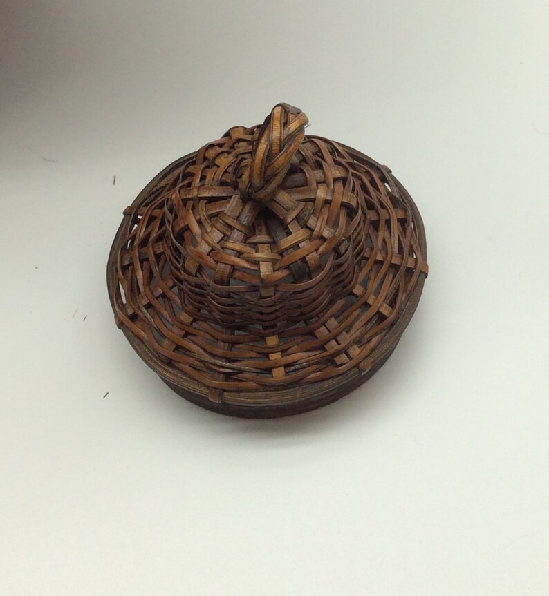 Vintage Philippine Ifugao Wicker Fish Creel Trap Basket Hand Etsy