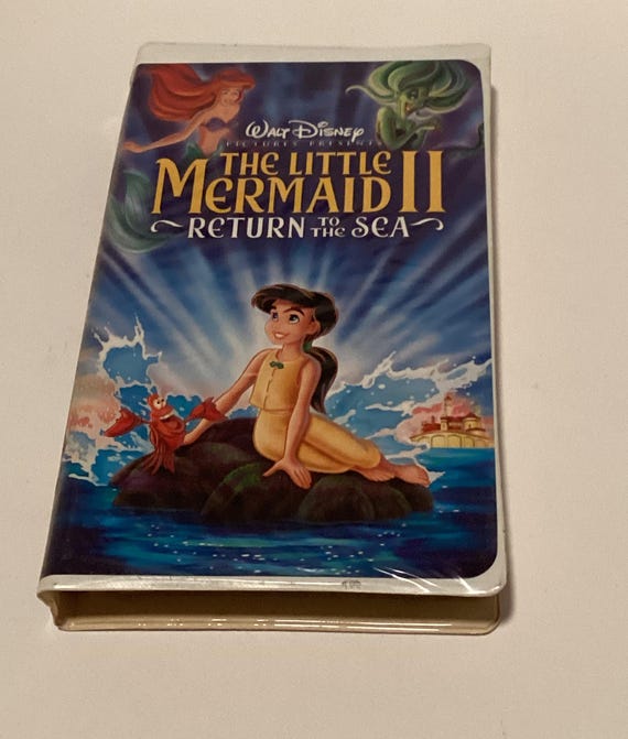 The Little Mermaid II: Return to the Sea - VHS Home Video Disney