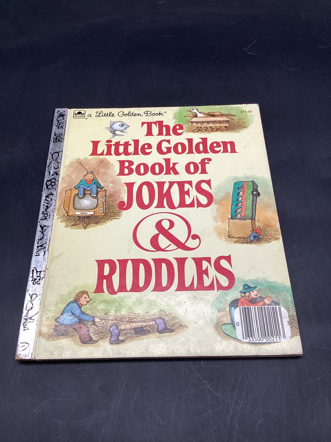 Little Golden Book of Jokes and Riddles 1983 - Etsy