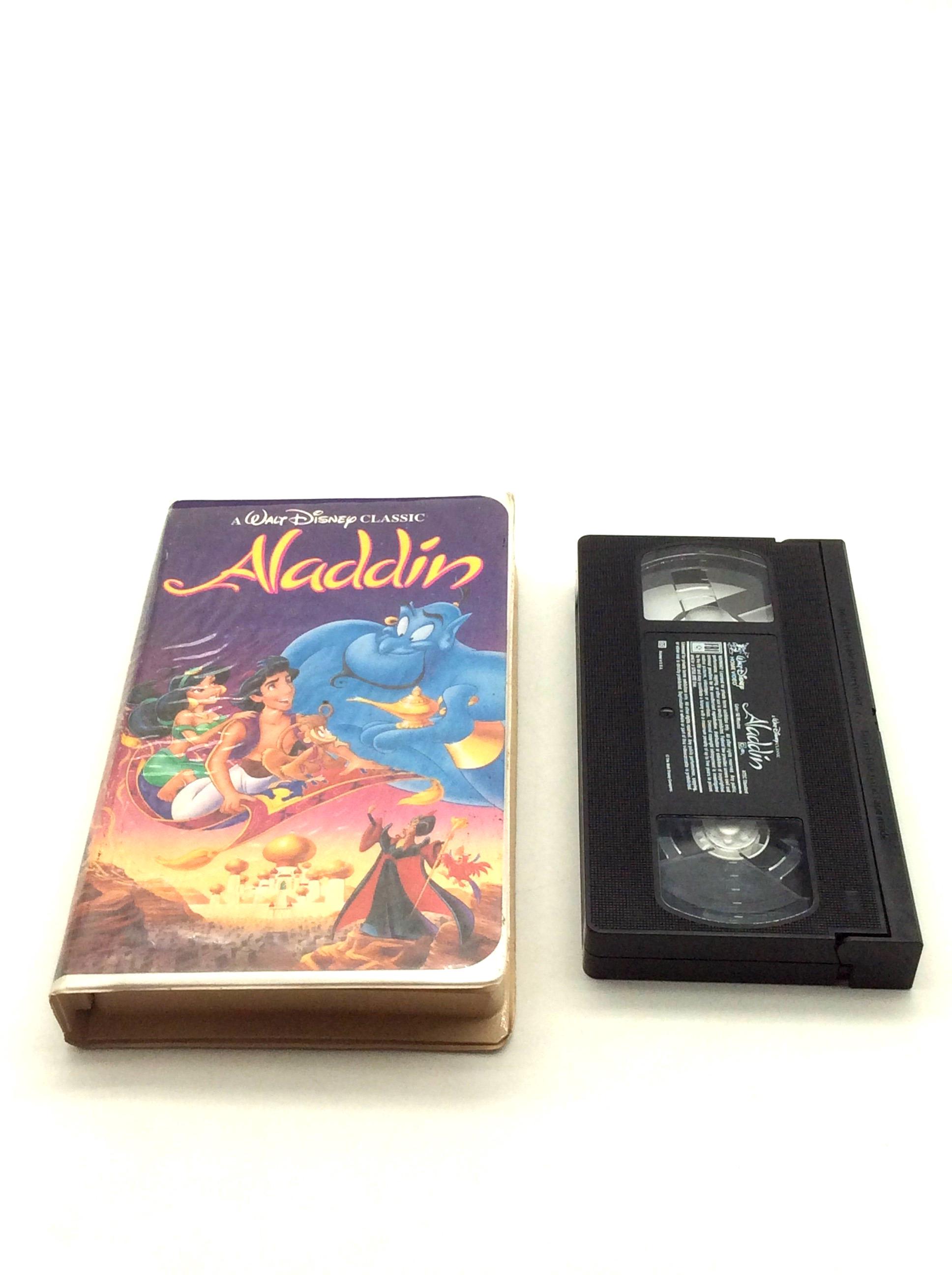 Walt Disney Aladdin VHS 1993 Black Diamond #1662