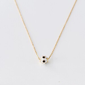 Kansas City Floating Soccer Ball Necklace: Current Soccer Jewelry KC Stainless Steel Sporting bild 1