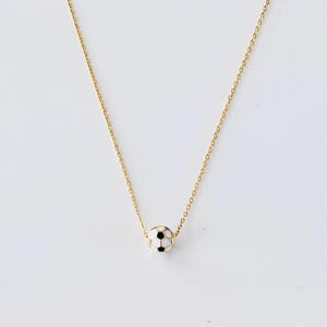 Kansas City Floating Soccer Ball Necklace: Current Soccer Jewelry KC Stainless Steel Sporting bild 5