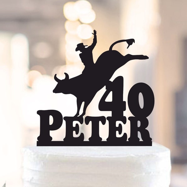 Cowboy Cake Topper - Etsy
