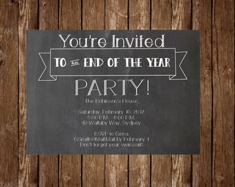 end of school party etsy