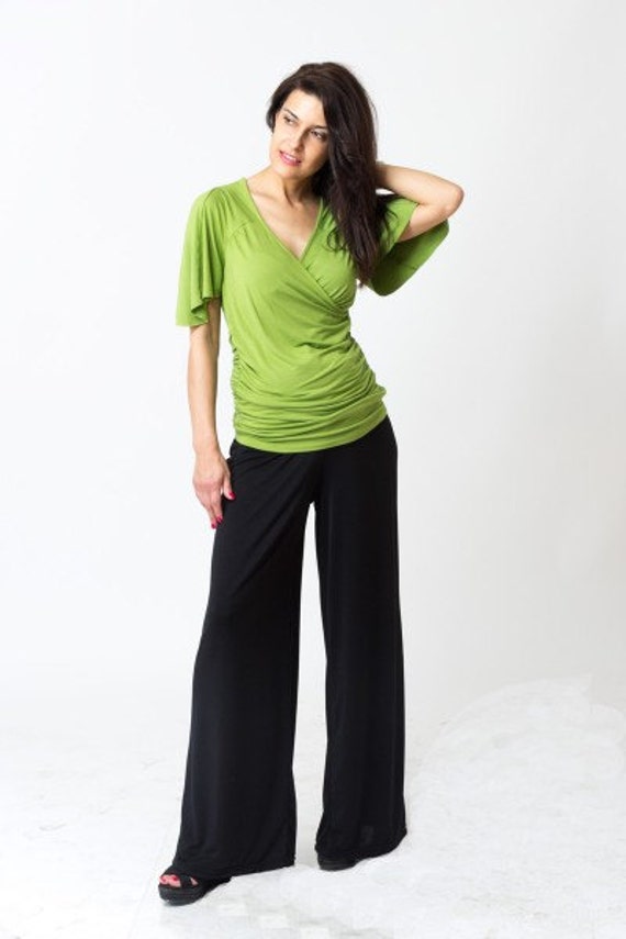 wide leg trousers plus size uk