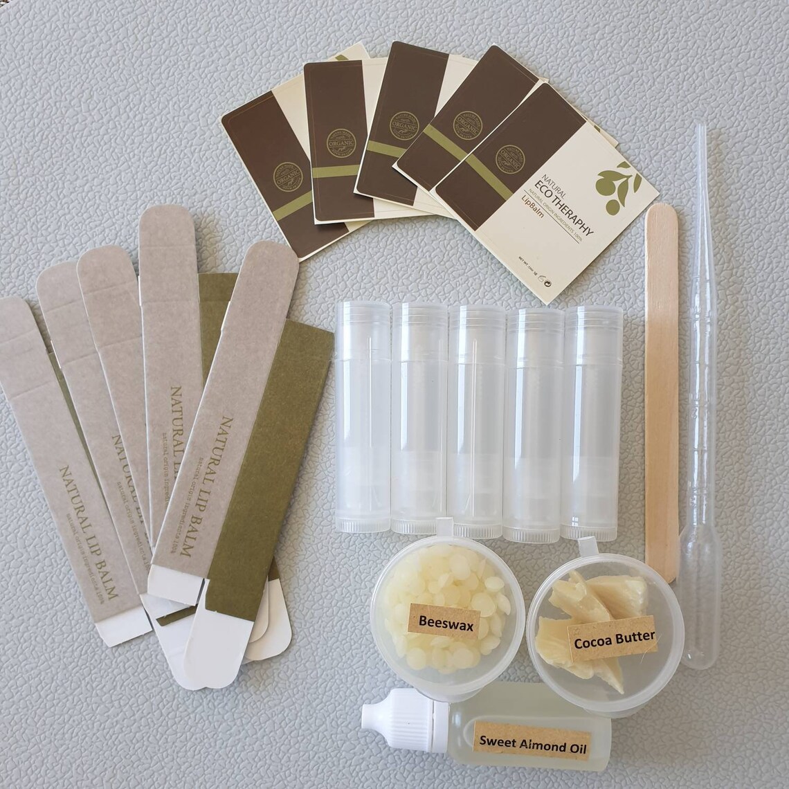 Easy Lip Balm DIY Kit Make your lip balm from scratch Etsy