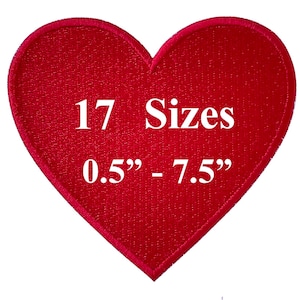 Herz Stickdatei Herz N3 - 17 Größen - Kleines Herz Füllstich Stickdatei Valentinstag Stickdatei