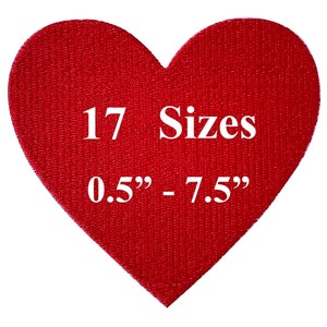 Heart Embroidery Design N4 - 17 sizes - Small Heart Fill Stitch Embroidery Design -Valentine Day Embroidery Design-Machine Embroidery Design