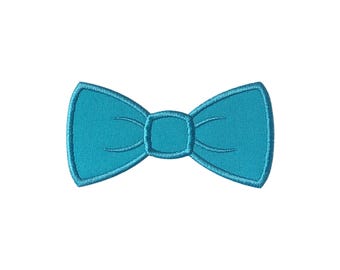 Bow Tie Applique Machine Embroidery Design - Instant Download