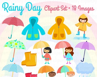 Rainy Day Clipart, Clip Art