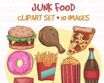 Junk Food Clipart, Clip Art