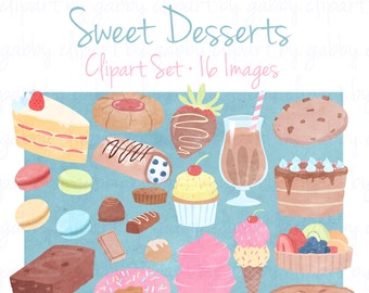Dessert Clipart, Clip Art