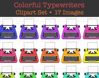 Colorful Typewriters