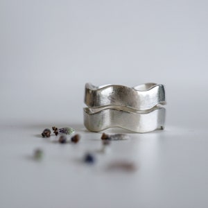 Alyra | Sterling Silver Ring, minimal ring, statement ring, silver jewelry, contemporary jewelry, wide ring, geometric ring, chunky ring