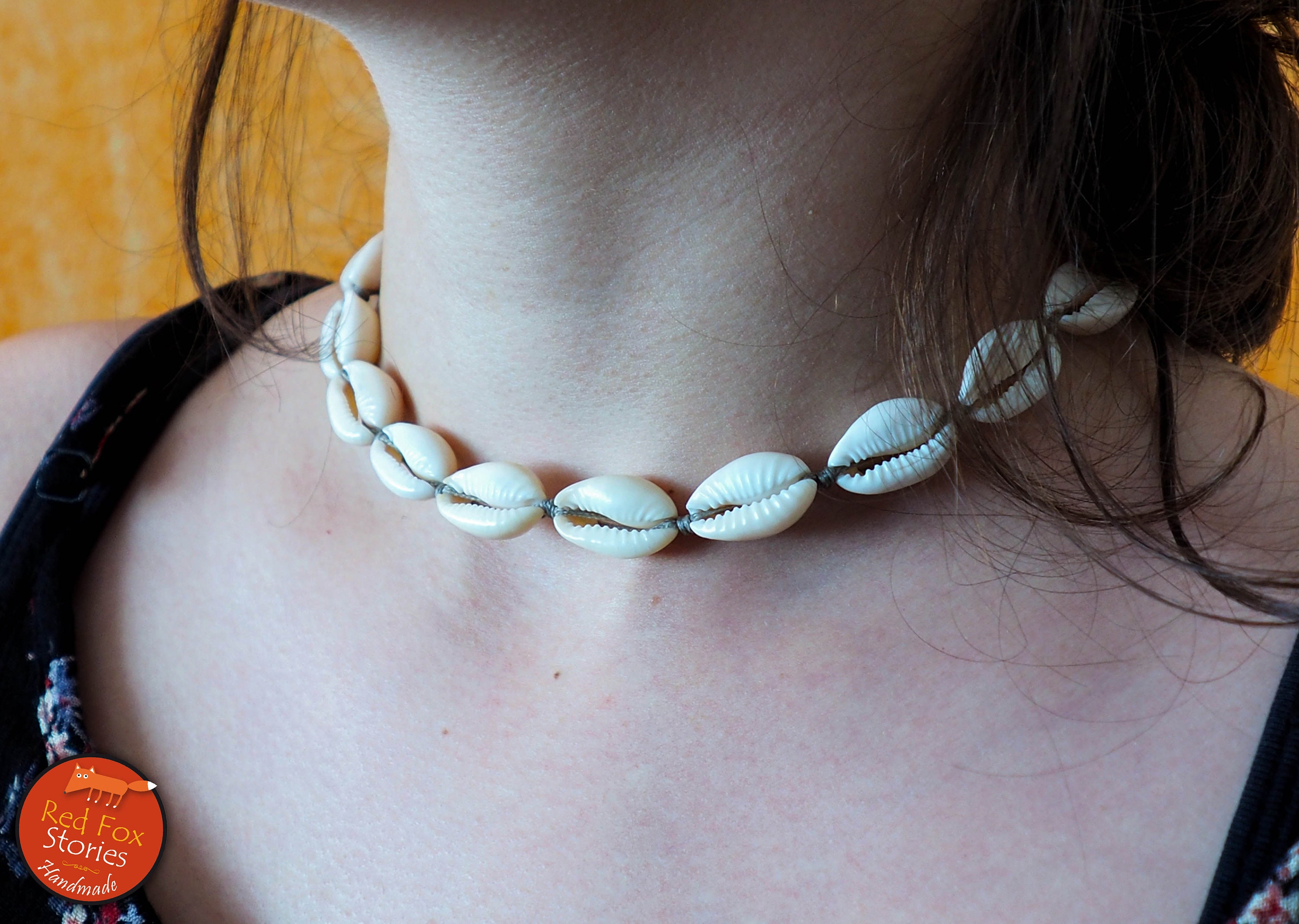 Zale Cowrie Shell Necklace Cowrie Shell Choker Shell Necklace