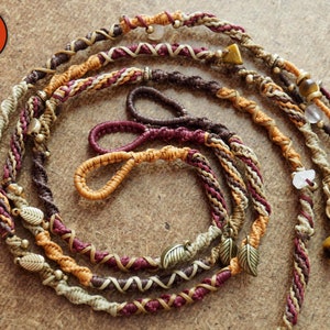 Clementine | Macrame Hairwrap, Ateba, dreadwrap, hair jewelry, dread jewelry, festival accessories, festival jewelry, bohemian, hippie