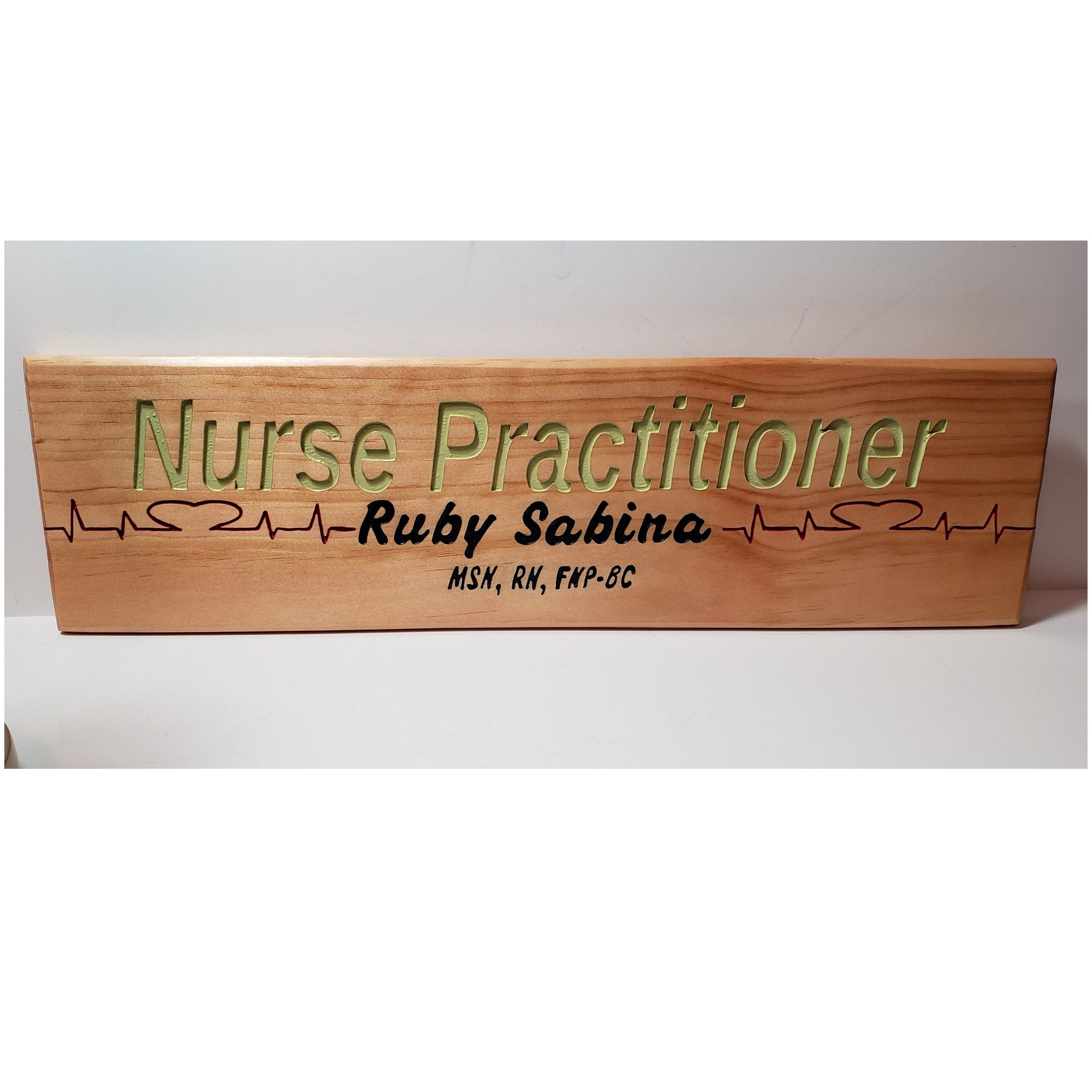 Personalized Nurse Name Sign Nurse Decor Medical Etsy