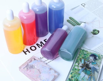 Olio colorato per shaker, resina liquida a deposizione rapida (100 ml/flacone)