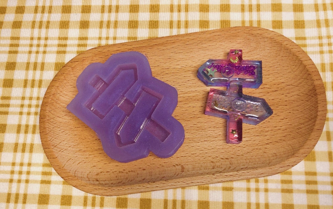 Road Sign Shaker Mould Shaker Mould Kawaii Mould Silicon Mould Shaker