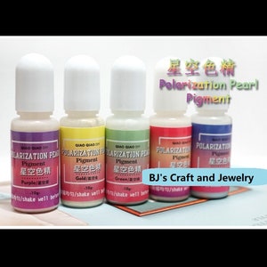 Polarised Pearl Pigment | Color Pigment | Pearl Pigment | Colored UV Resin | Resin Dye | Resin Colorant | UV resin | Ultraviolet resin