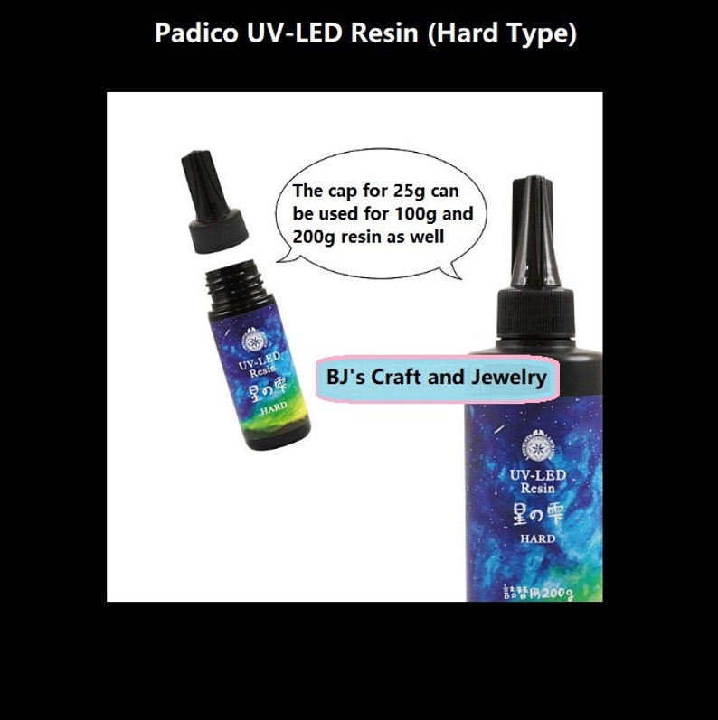 Padico UV LED Resin Padico resin UV resin Hard type resin Japan resin Soft resin Ultraviolet resin Sun dry resin Resin image 2