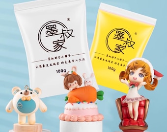 100g Air Dry Modeling Clay: Non-Toxic DIY Craft Clay