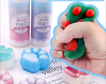 Silicone rubber, Spongy silicone maker, squishies stress, Squishy maker, Squishy silicone liquid, Squishy, squishy toy, anti stress squishy