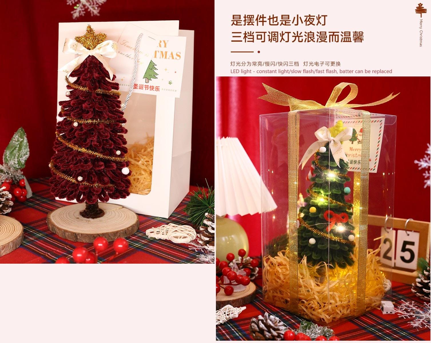 Fournitures De Mariage - Lot De 200 Cure-pipes De Noël épais - Fournitures D 'artisanat - 20 Tiges En Chenille Multicolores Pour Loisirs Créatifs, Décoration De Chambre, Décorations De Fête, Projets