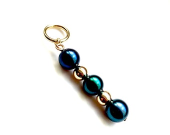 Akoya Pearl and 14k Gold Pendant Necklace-Ready to Ship