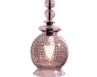 Mundgeblasene Pyrexglas Pendelleuchte - Moderne Deckenlampe