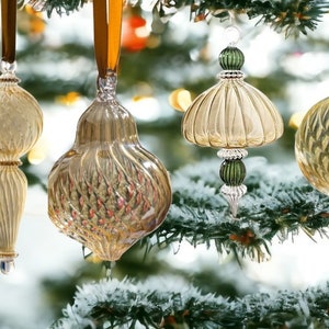 amber christmas ornaments set of 6, hanging tree christmas ornaments, Egyptian christmas ornaments