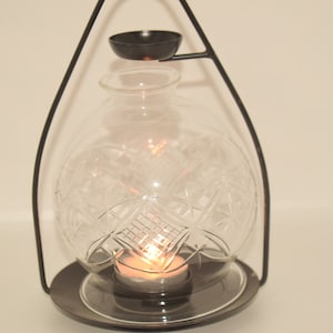 hand blown clear glass  perfume diffuser for home fragrance, essential Air Freshener, glass diffuser, aromatherapy