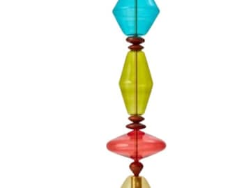 multi color pendant glass light - blown glass lighting