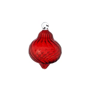 Christmas Ornament  Glass Handblown  Hanging Tree decoration Mouth blown glass Christmas Ornament