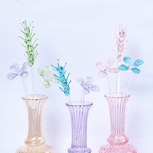 Glass Vase for flowers  Handmade- Home Decoration vase - Egyptian  Home décor -Personalized  Gift For  Her