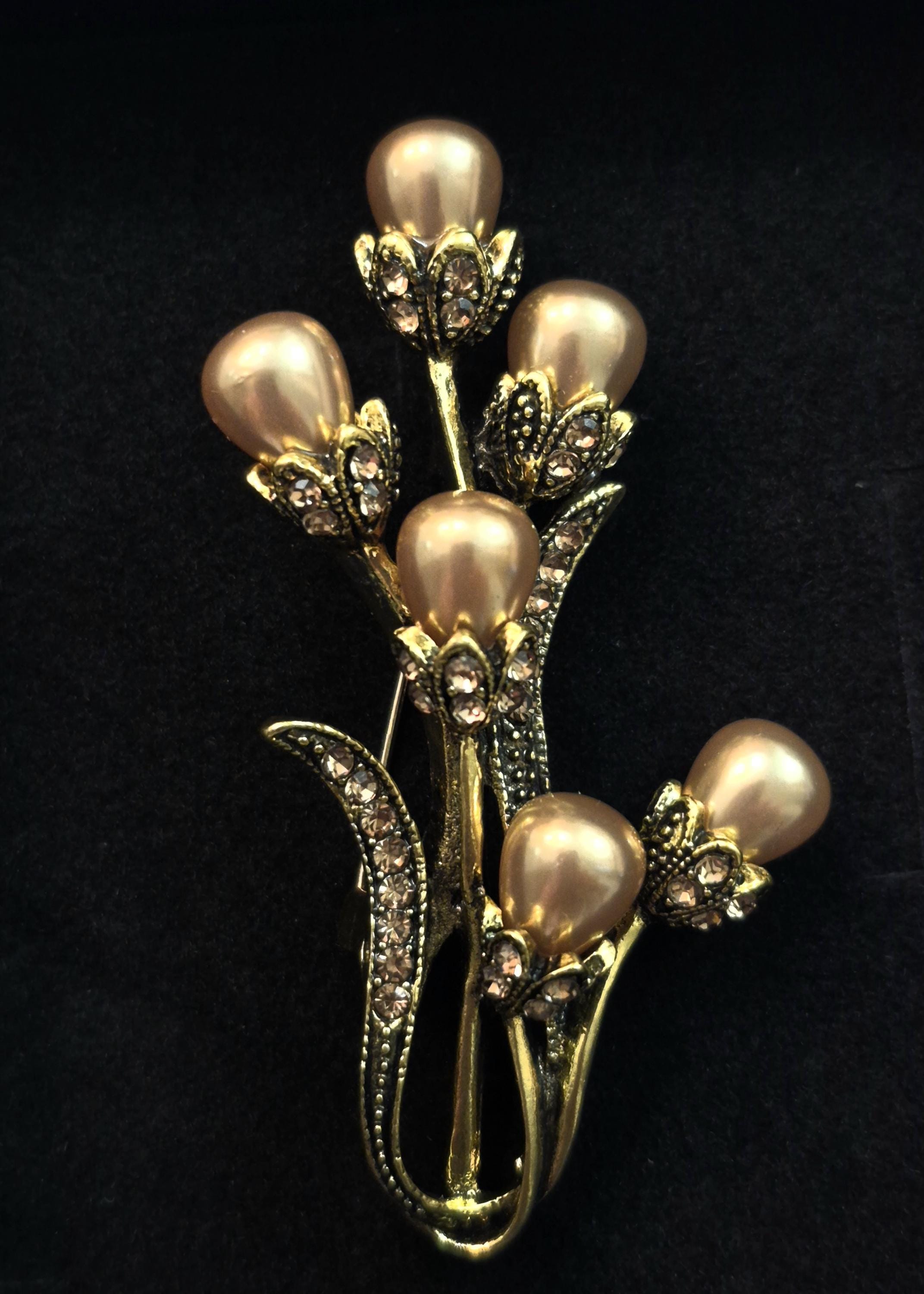 Plateaux de broche vierges vintage 30x40mm pour cabochons