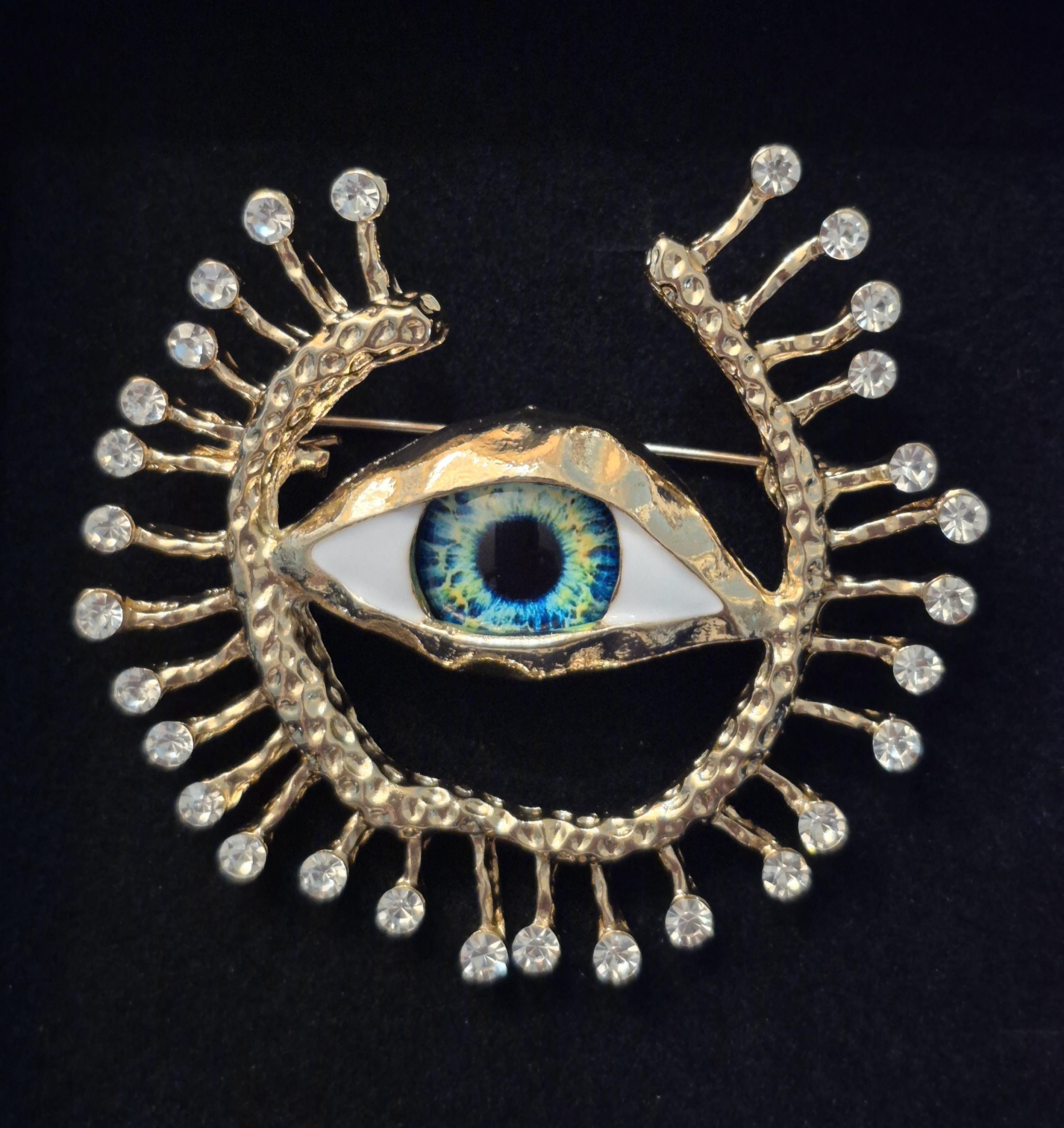 Rare Broche Ancienne Vintage Française - Métal, Pierre Dominante Non Précisée